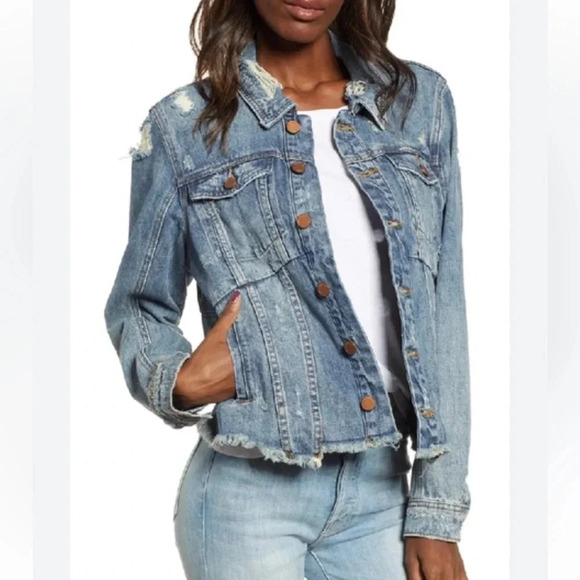 Blank nyc Jean jacket barely worn - Picture 1 of 6